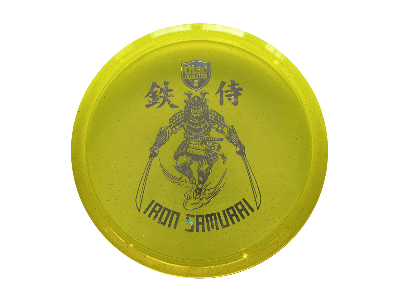 Discmania-C-Line-MD3-Metal-Flake-Iron-Samurai-April-Jewels-180g-keltainen