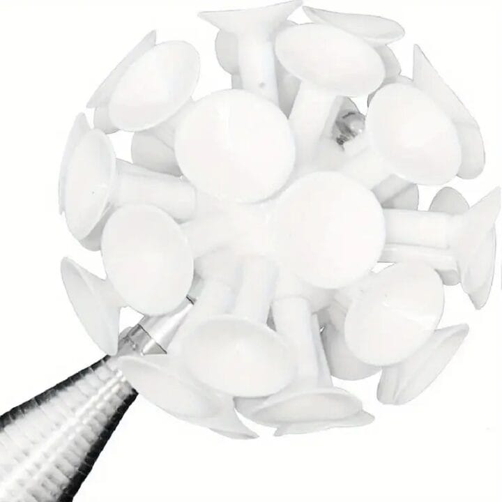 silikoninen imukuppipallo teleskooppivartiseen kiekko-onkeen eli retreiver lisäosa