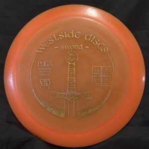 Westside Discs VIP Kalevan miekka Sword (KÄYTETTY) oranssi