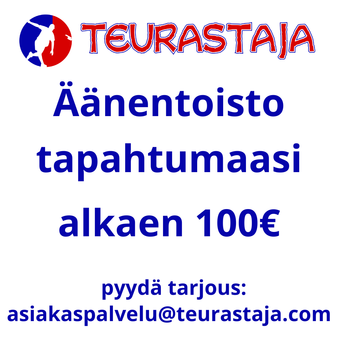 Äänentoistopalvelu tapahtumiin Oulussa – kaiuttimet, mikrofonit ja tapahtumatekniikka Teurastaja Oy